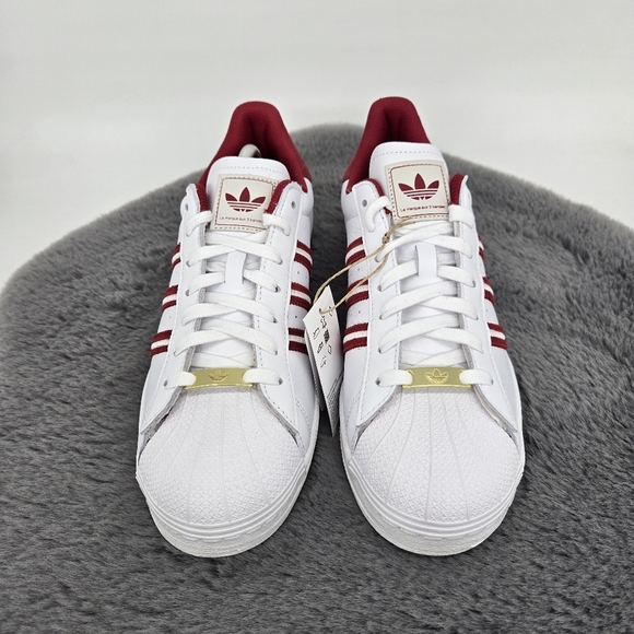 New adidas Superstar 'Embroidered Red Stripes' Men's Shoes Size 11 - Picture 2 of 8
